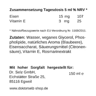 Liposomales Eisen 3-Monatskur