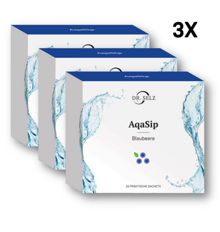 AqaSip Blaubeere 3er Vorteilsset