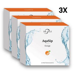 AqaSip Orange 3er Vorteilsset