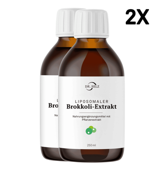 Liposomaler Brokkoli-Extrakt Doppelpack
