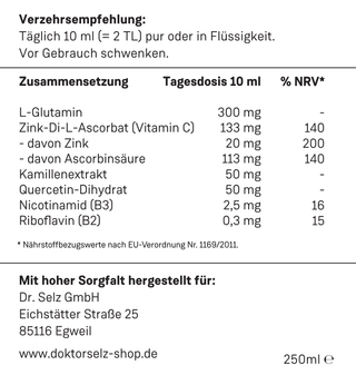 Liposomaler L-Glutamin Komplex