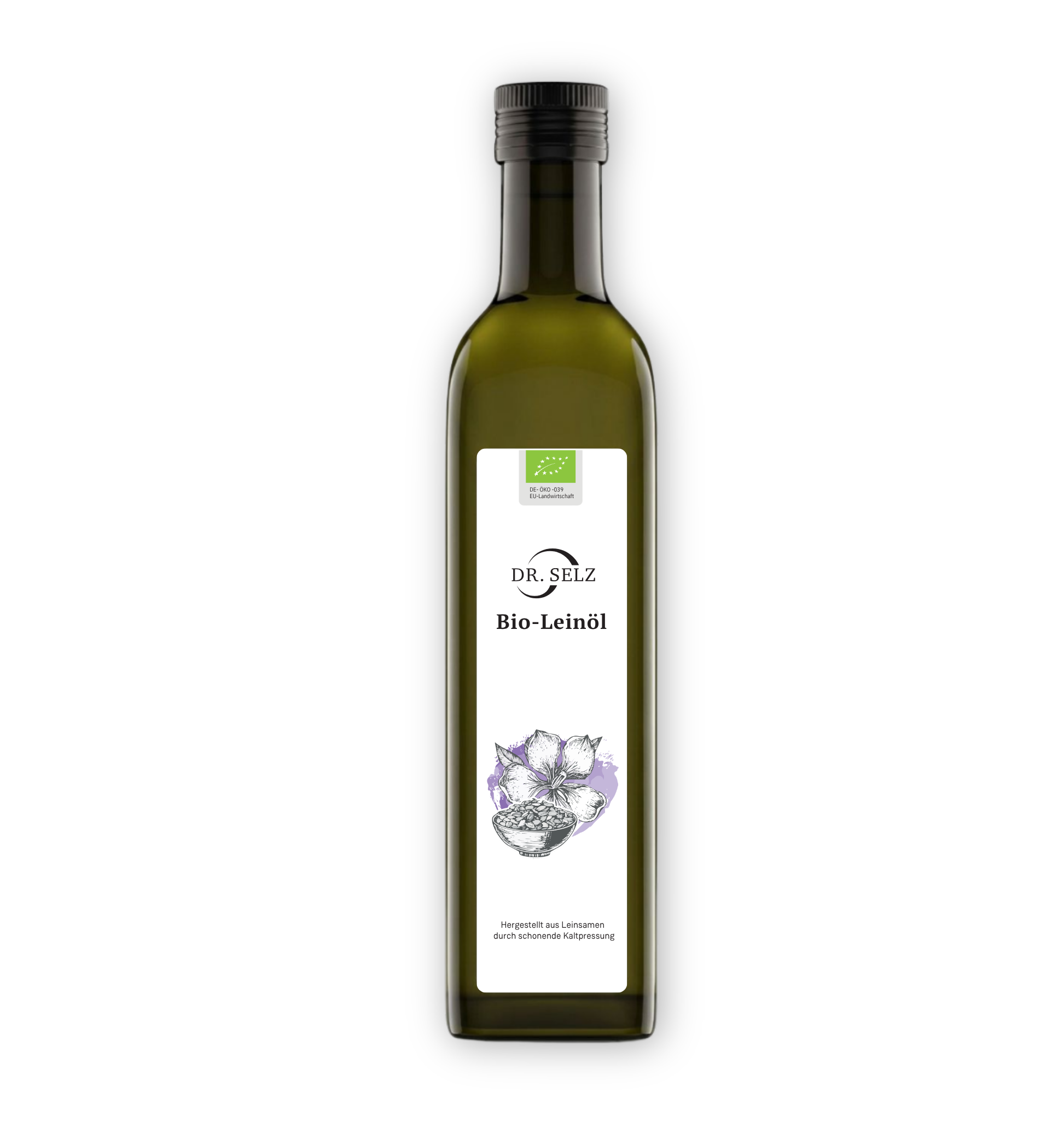 BIO Leinöl nativ – 500 ml – Dr. Selz GmbH
